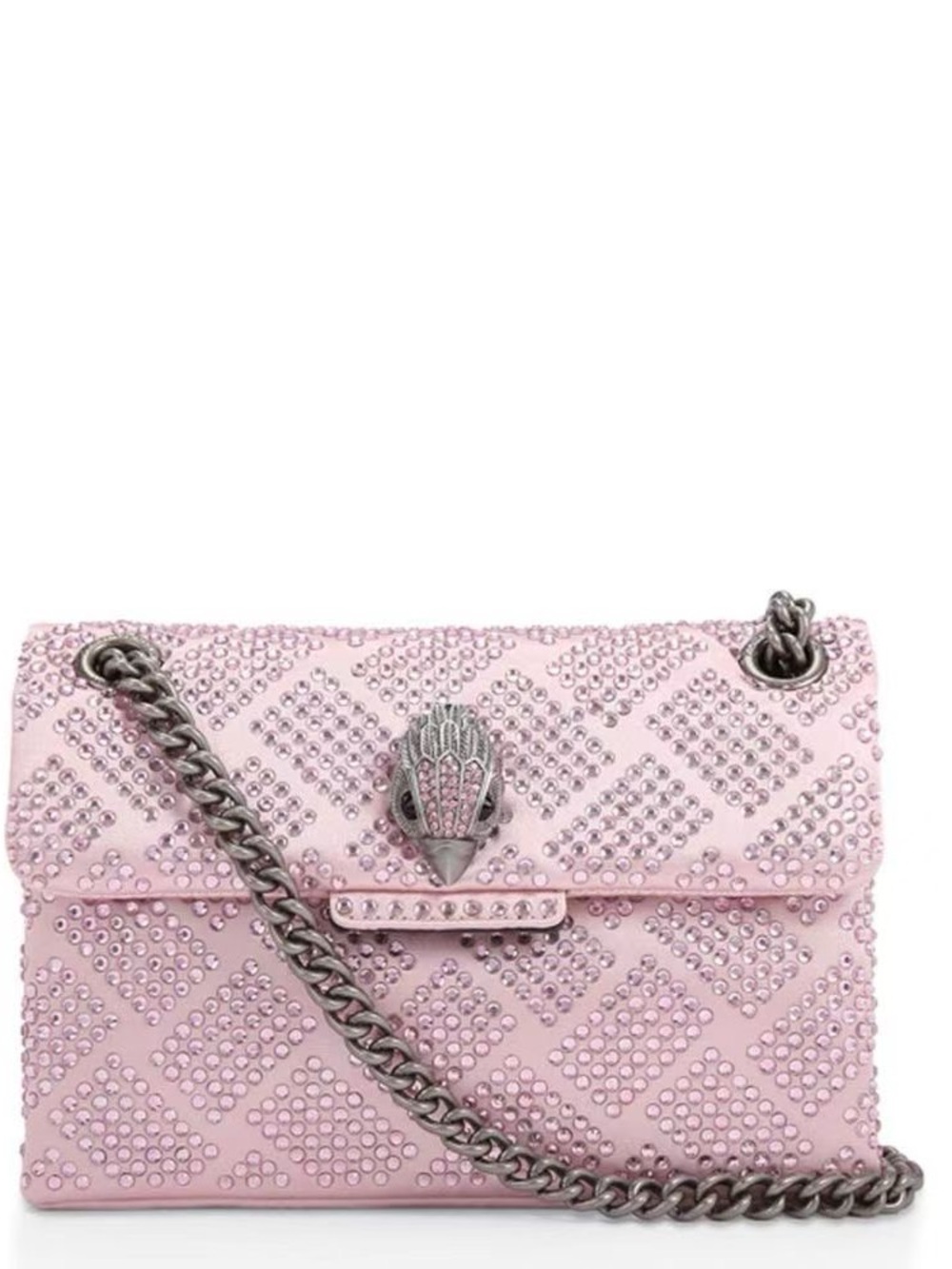 Kurt Geiger Mini Pink Kensington Bag - Picture 3 of 4